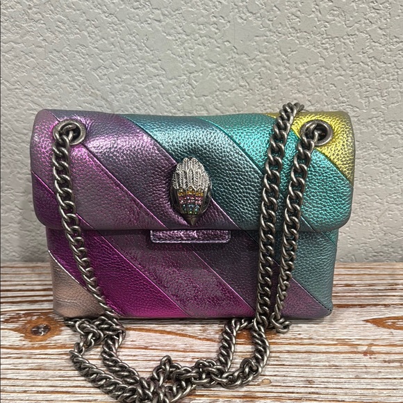 Kurt Geiger Handbags - Kurt Geiger Rainbow Metallic Crossbody Bag